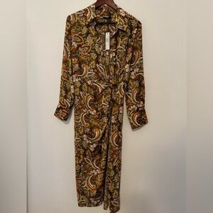 Floral Paisley Jumpsuit